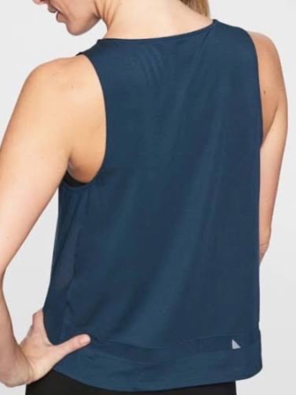 Athleta Essence Mesh Trim Tank